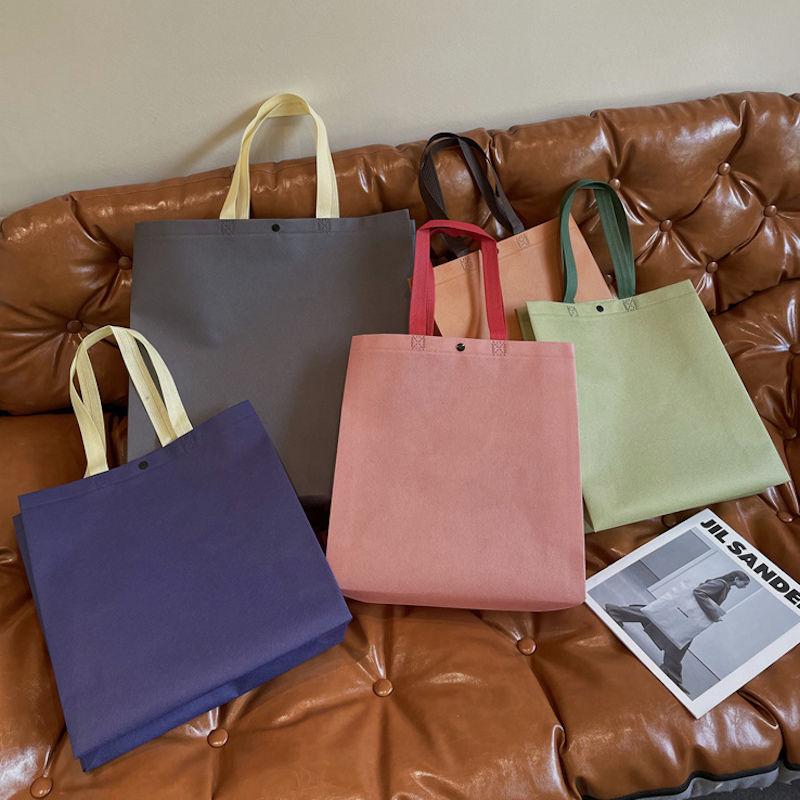 Combo 100 túi vải không dệt cao cấp - Thân thiện với môi trường túi mua sắm túi quà tặng túi đóng gói quần áo nữ