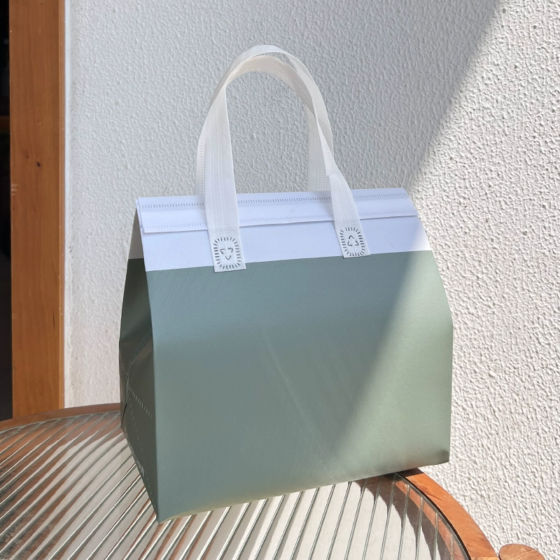 100 TÚI GIỮ NHIỆT MÀU XANH PASTEL 2 MÀU  (Giá của 100 túi)