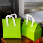 100 TÚI GIỮ NHIỆT TRƠN - MÀU XANH LÁ MẠ (Giá của 100 túi)