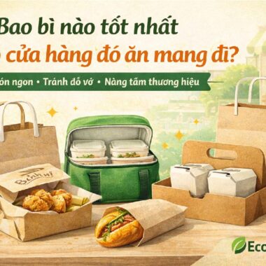 Bao bì nào tốt nhất cho cửa hàng đồ ăn mang đi?