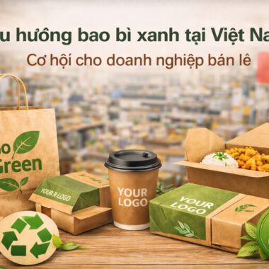 Xu hướng bao bì xanh tại Việt Nam: Cơ hội cho doanh nghiệp bán lẻ