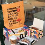 2 Túi Giấy DuPont Cao Cấp Đựng Bánh Mì – Chống Thấm, Siêu Bền, Có Thể Tái Sử Dụng (Phong Cách Vintage)