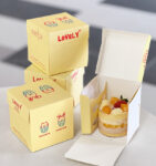 50 Hộp Giấy Đựng Bánh Mini 2/3 Inch - Hộp Mousse, Bánh Ngọt Decor "Lovely" Cao Cấp