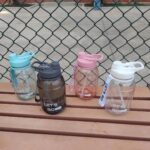 4 Bình nước thể thao dung tích siêu lớn – Thiết kế đơn giản, chống rơi vỡ, có ống hút – Dành cho cả nam & nữ, tiện lợi mang theo