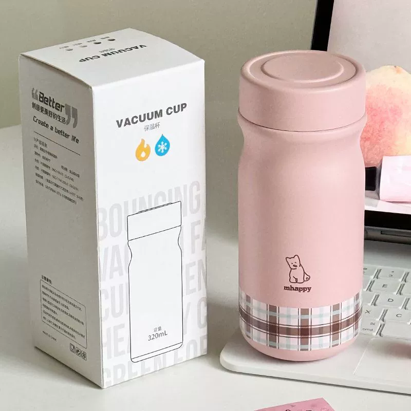 Bình giữ nhiệt 316 mới – Thiết kế đáng yêu, cao cấp, tiện lợi – Dành cho nữ sinh, bằng thép không gỉ